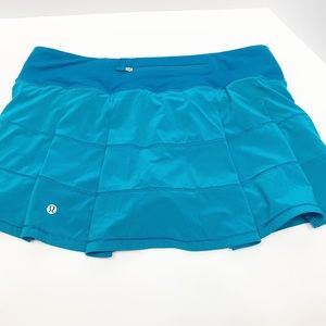 Lululemon Pace Rival Skirt Cyprus Size 10